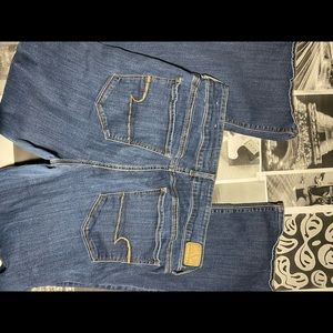 american eagle artist flare jeans